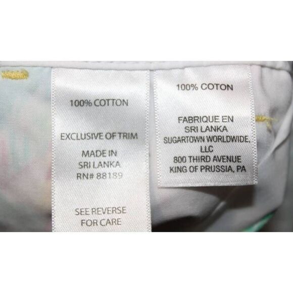 LILLY PULITZER WALSH SHORTS POP GOES THE LEMUR SIZE 4 - Picture 6 of 6